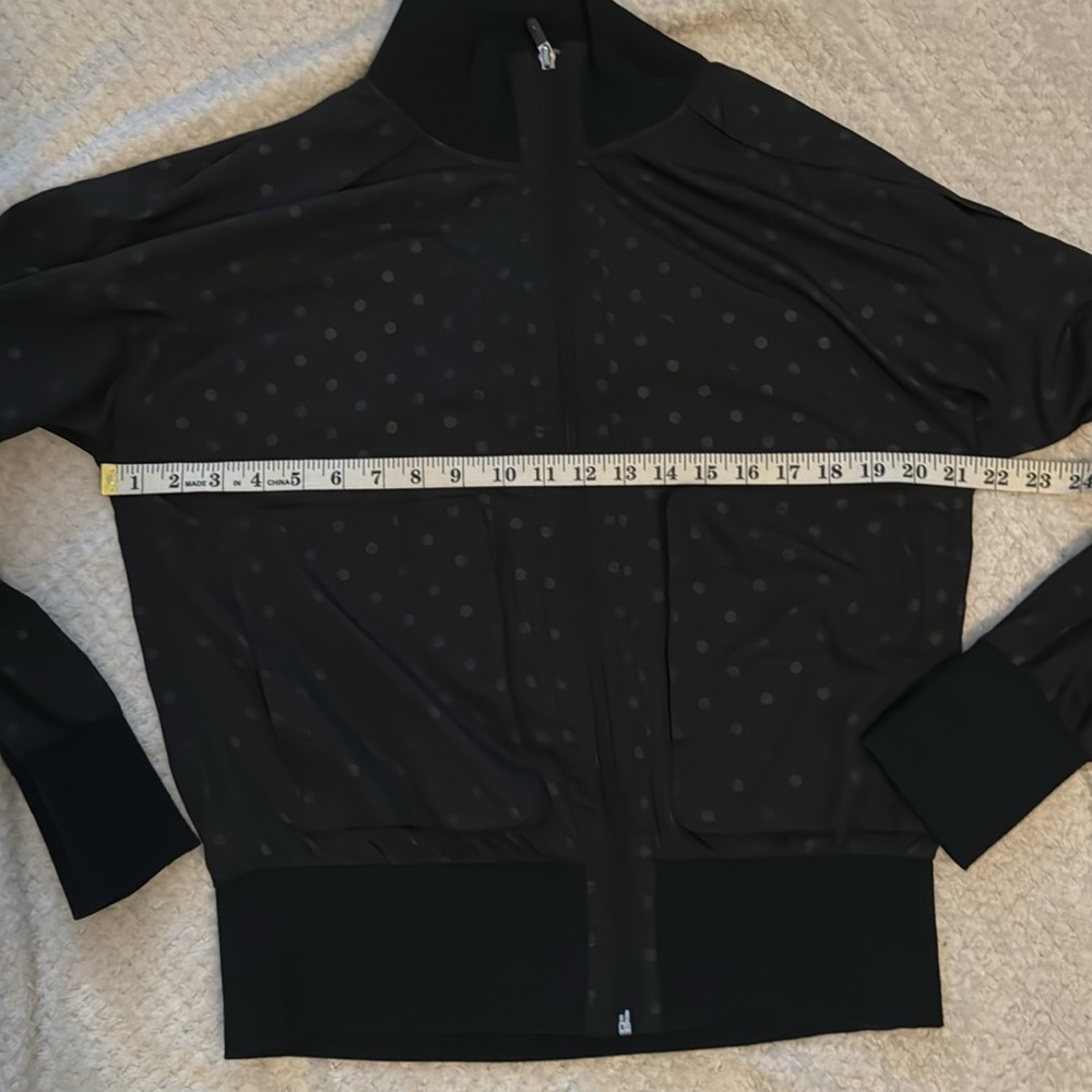 Gap Fit Black Track Jacket Medium - image 5